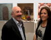 Massimo De Chiara, mostra InCubo con la moglie Sissi, 2013